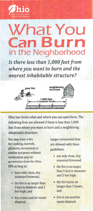 Ohio Burning Regulations Page 1