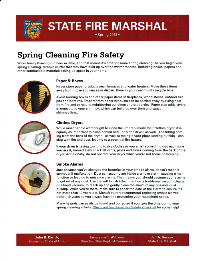 Cridersville Fire Saftey Page 1